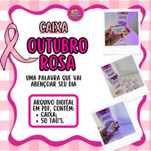 💗 CAIXA OUTUBRO ROSA 💗