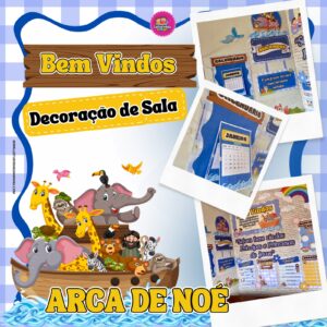 ✨DECORAÇÃO DE SALA ARCA DE NOÉ ✨
