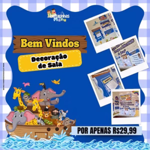 ✨DECORAÇÃO DE SALA ARCA DE NOÉ ✨