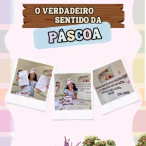 KIT O VERDADEIRO SENTIDO DA PÁSCOA ✨