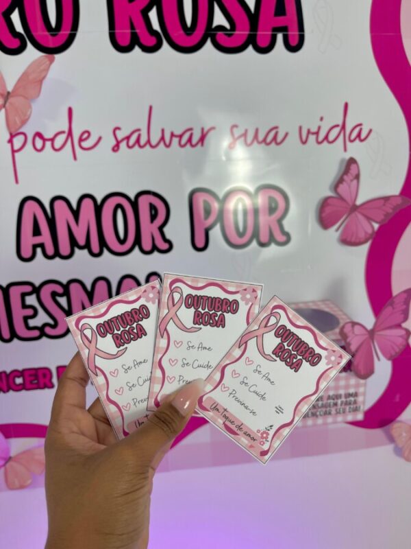 💗 PAINEL OUTUBRO ROSA - Imagem 2