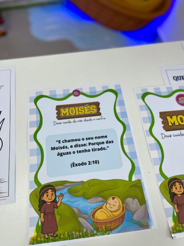 MOISÉS - DEUS CUIDA DE NÓS DESDE O VENTRE ❤️ - Imagem 4