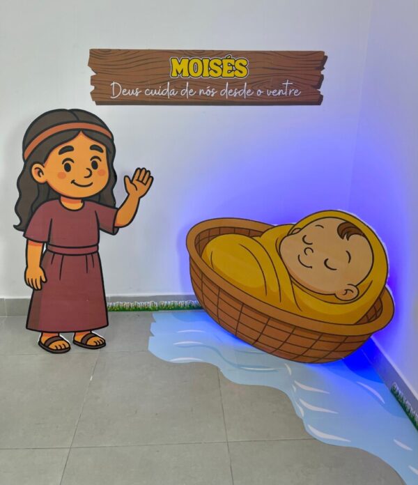 MOISÉS - DEUS CUIDA DE NÓS DESDE O VENTRE ❤️ - Imagem 2