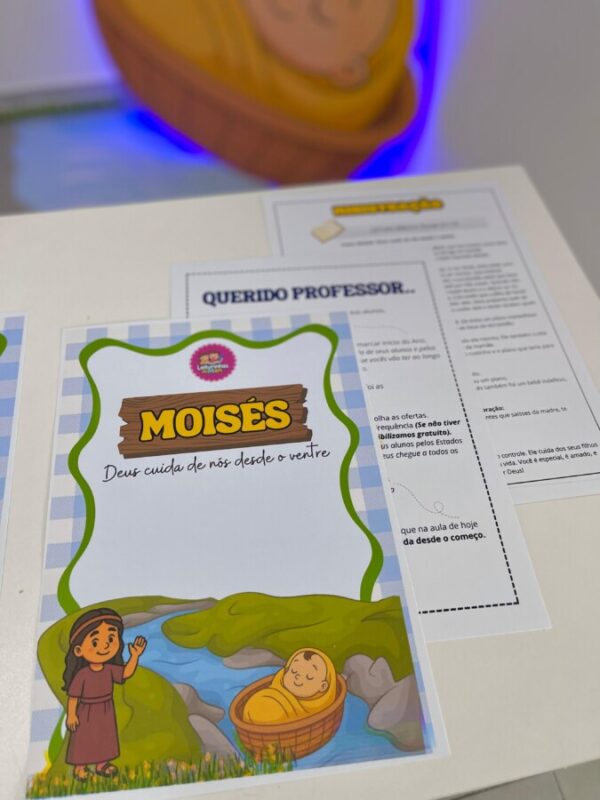 MOISÉS - DEUS CUIDA DE NÓS DESDE O VENTRE ❤️ - Imagem 5