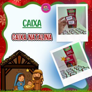 Caixa natalina ✨