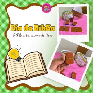 KIT VISEIRA + LEMBRANÇA DIA DA BÍBLIA📖✨