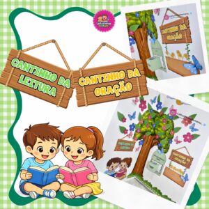 CANTINHO DA ORAÇÃO + LEITURA 🙏📚