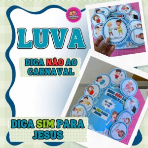 LUVA DIGA NÃO AO CARNAVAL ❌