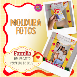 MOLDURA PARA FOTOS FAMÍLIA 🏡⬇