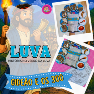 LUVA HISTÓRIA GIDEÃO E OS 300 ⬇
