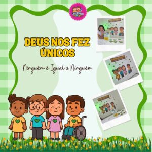 DEUS NOS FEZ ÚNICOS - NINGUÉM É IGUAL A NINGUÉM♥️