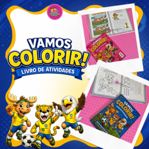 LIVRO DE ATIVIDADES COPA ⚽ 🇧🇷