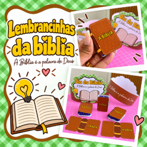 KIT VISEIRA + LEMBRANÇA DIA DA BÍBLIA📖✨