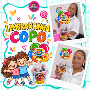 LEMBRANCINHA COPO 🎈🎈🍭