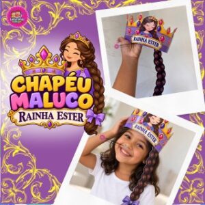 CHAPÉU MALUCO – RAINHA ESTER 👑